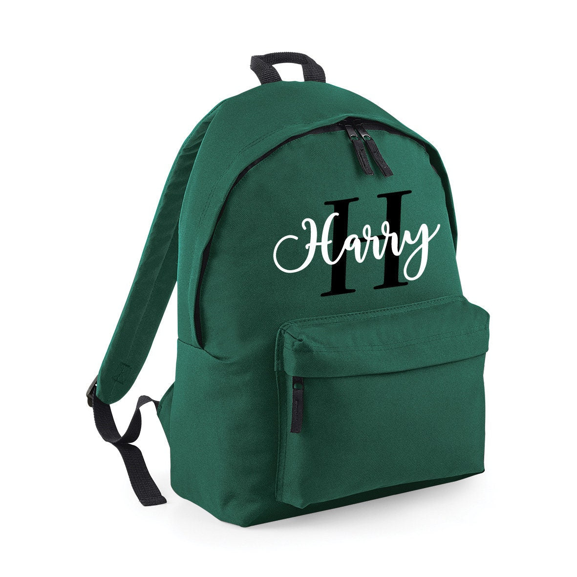 Personalised Name Initial Backpack with name, Design Girls Boys Kids Nursery Children Pre School rucksack School Bag Backpack