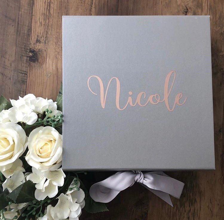 Medium Personalised Gift Box - Jessica Hollie GiftsBoxes